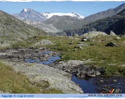 Via Alpina Itinéraire Bleu - Étape 35: Refuge du Petit Mont Cenis - Rifugio Vaccarone